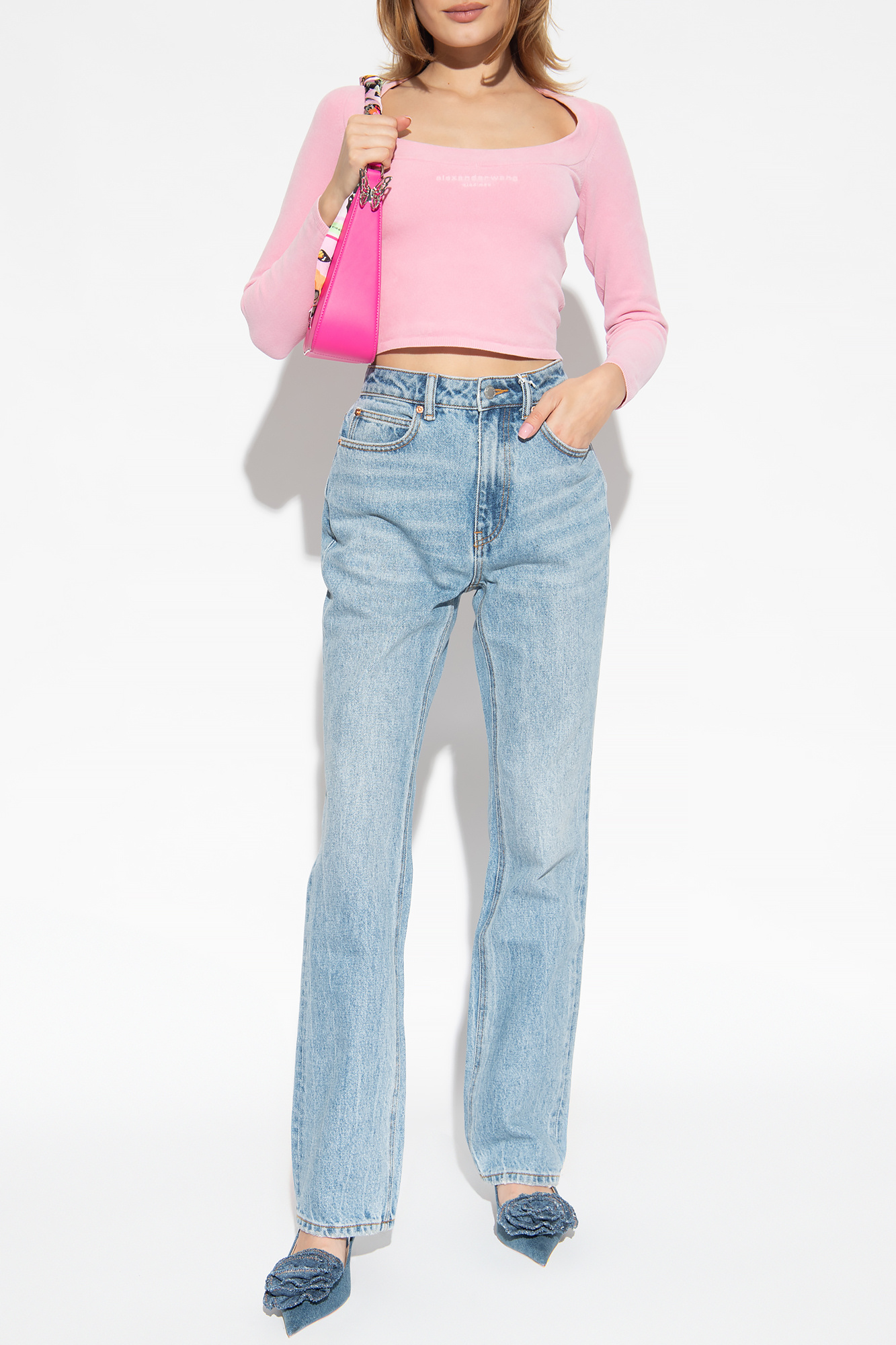 Alexander Wang Curb Straight cheapest Leg Jeans